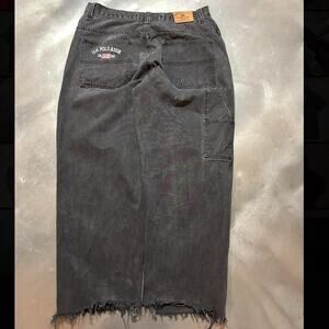 U.S. Polo Assn. Jeans Vintage US black beautiful faded distressed 38x34